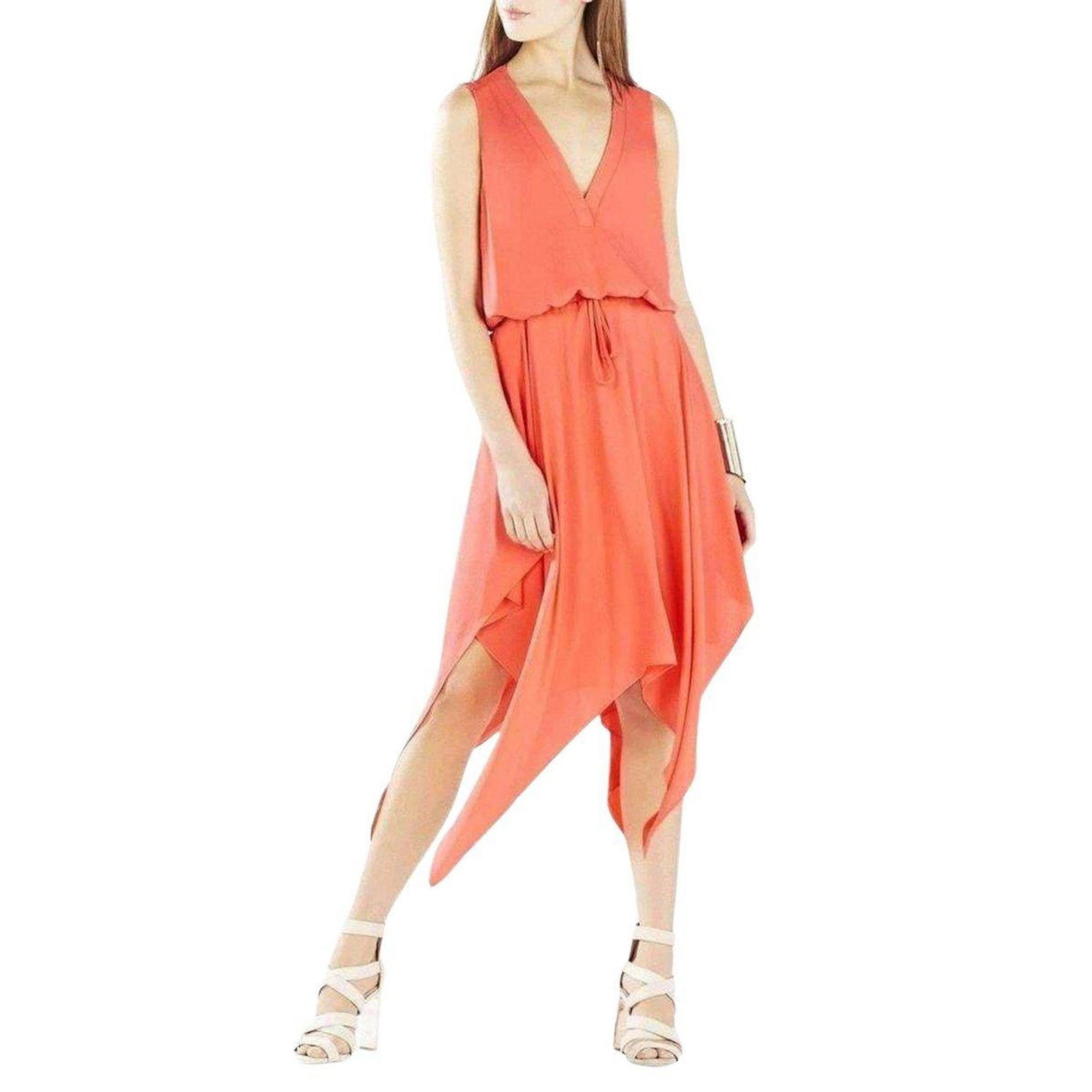 Bcbgmaxazria - Klara Wrap-Top Dress - M